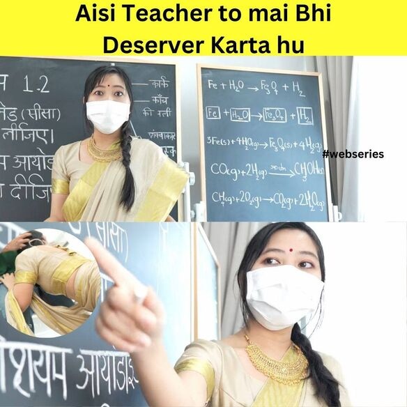 Viral Web Series Clip: "Aisi Teacher to Mai Bhi Deserve Karta Hu" viral video'' 